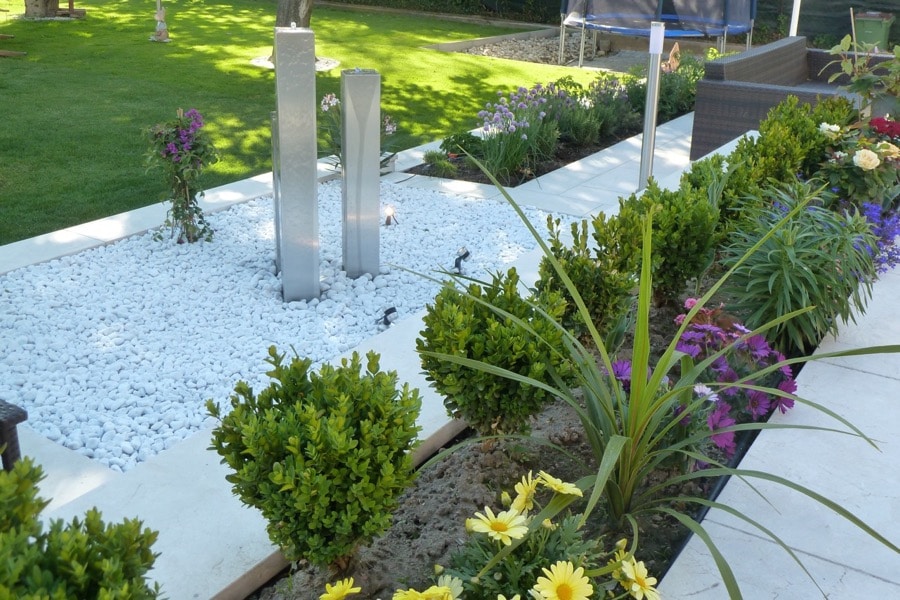 Gartenanlage Levante Crema Naturstein von SCHUBERT STONE